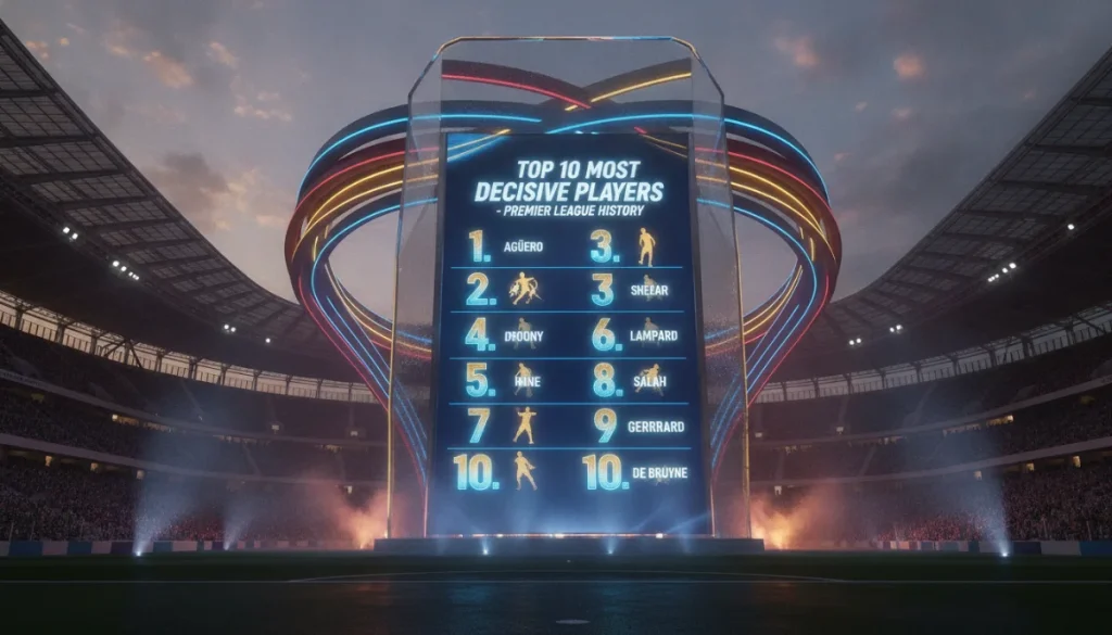 Premier Lig’in Maç Kazandıran En Etkili 10 Yıldızı Belli Oldu